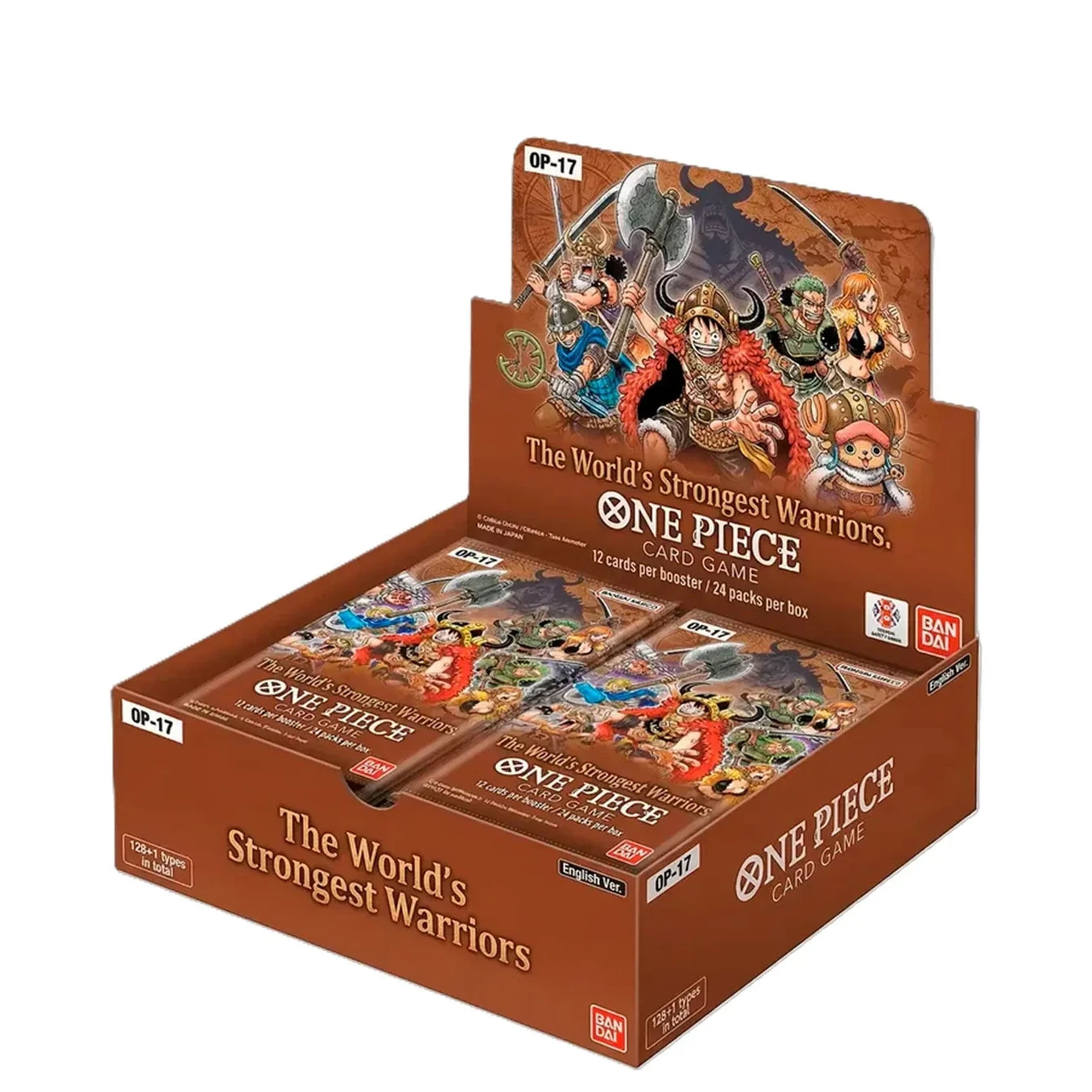 The world's Strongest Warriors Booster Display (OP-17) – ENG