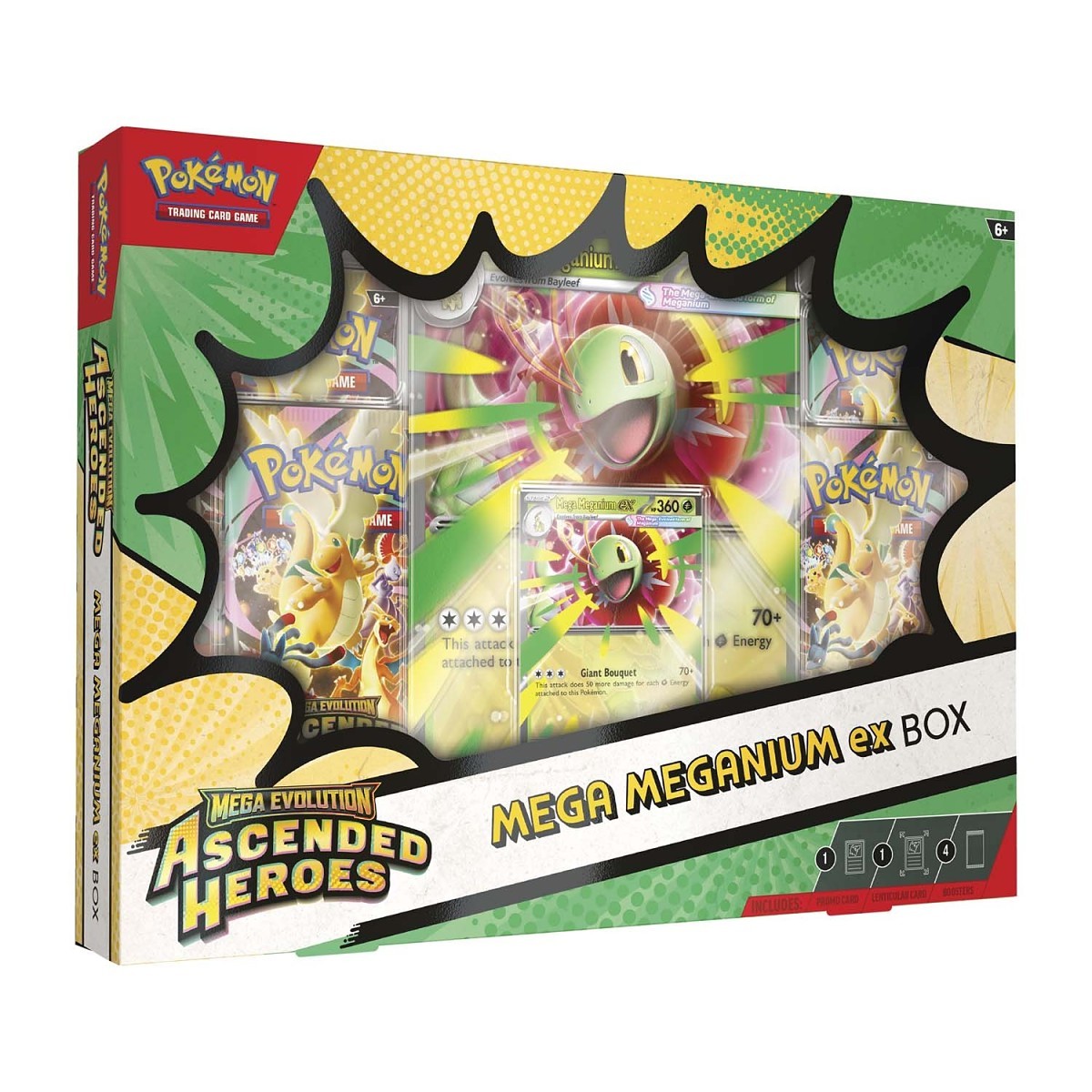 Ascended Heroes Mega Meganium ex Box - ENG