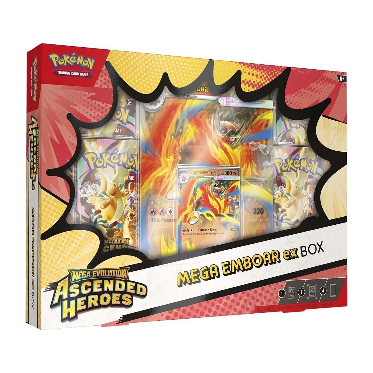 Ascended Heroes Mega Emboar ex Box - ENG