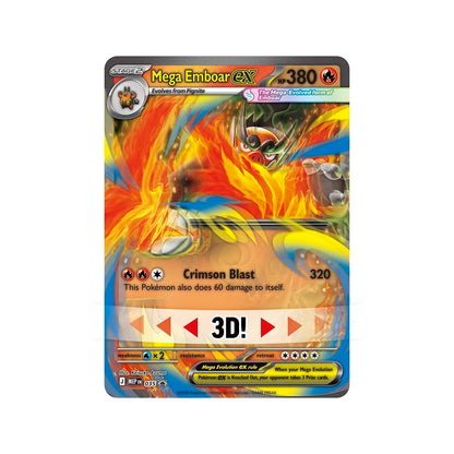 Ascended Heroes Mega Emboar ex Box - ENG