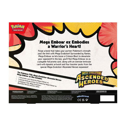 Ascended Heroes Mega Emboar ex Box - ENG