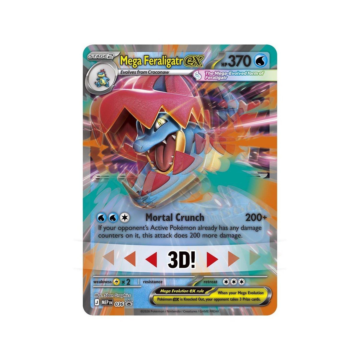 Ascended Heroes Mega Feraligatr ex Box - ENG