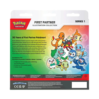 Pokémon First Partner Illustration Collections Series 1