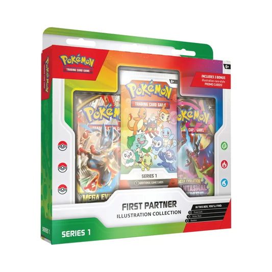 Pokémon First Partner Illustration Collections Series 1