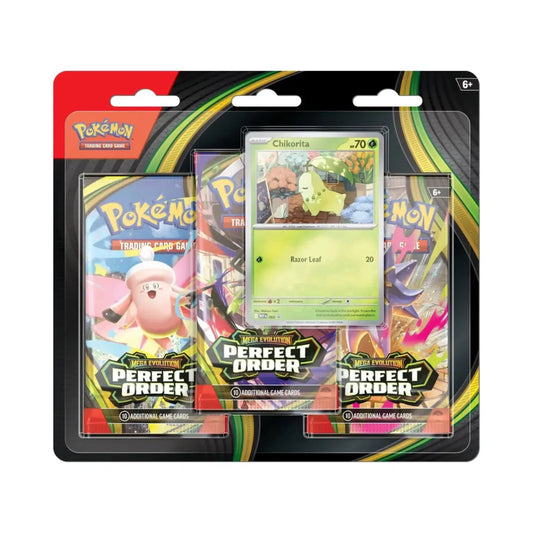Perfect Order 3-pack Blister Chikorita - ENG