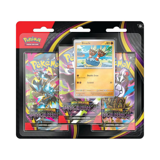 [Pre-Order] Pokémon Pitch Black 3-pack Blister Binacle – ENG