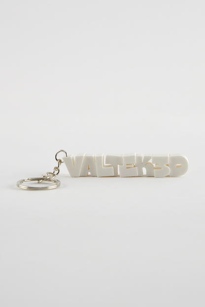 Personalized keychain with name, letter or logo