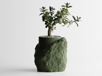 Vaso imitação de Pedra