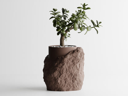 Vaso imitação de Pedra