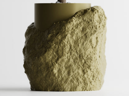 Vaso imitação de Pedra