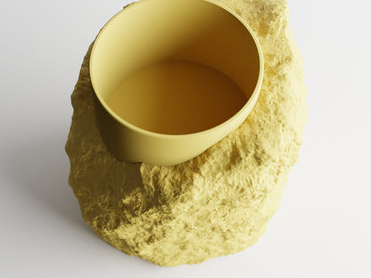 Vaso imitação de Pedra