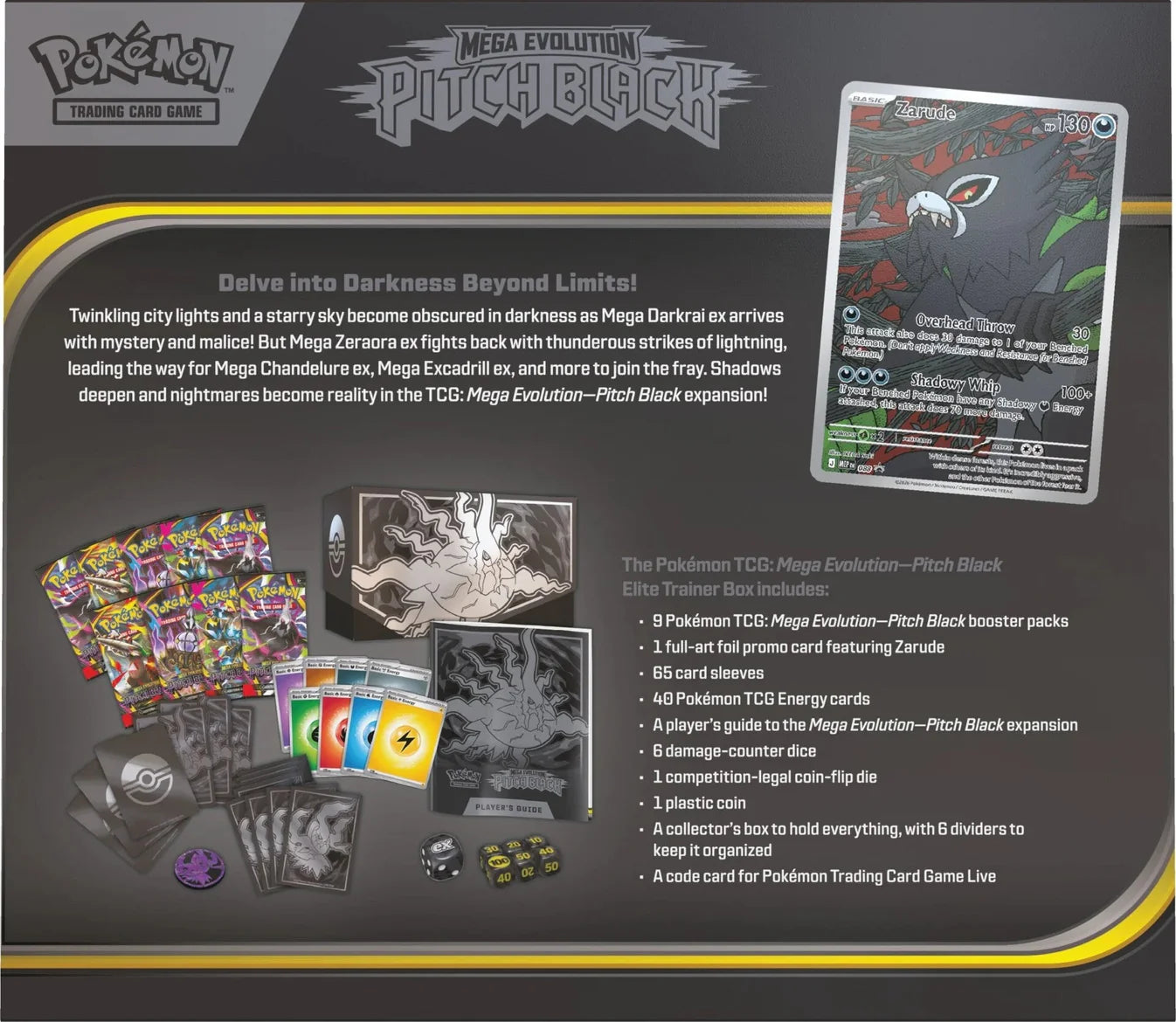[Pre-Order] Pitch Black Elite Trainer Box - ENG